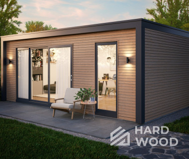 Беседка домик в стиле модерн №52 - фото 1670