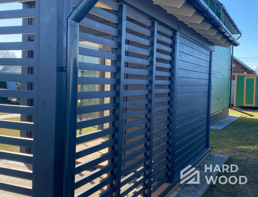 Скандинавская беседка из дерева №93 - фото 2247